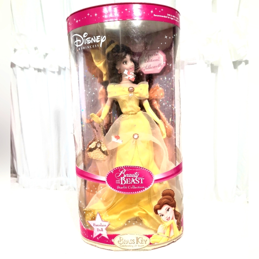 Disney Princess Beauty and the Beast Porcelain Doll Starlit Collection 14" Doll